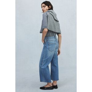 👖 H&M Wide Leg High Waist Crop Jeans NWT • Size 8 • Modern Chic Denim ✨